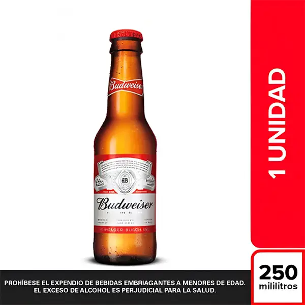 Cerveza Budweiser